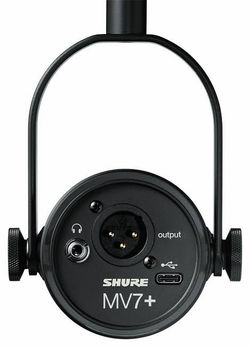 Brand New Shure  MV7+ Dynamic USB/XLR Microphone