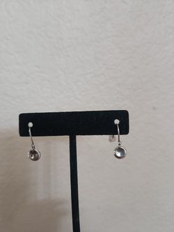 Sterling Silver Teardrop Earrings 