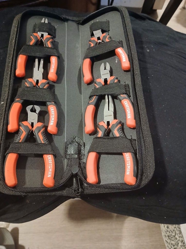 CRAFTSMAN 6-Piece Mini Pliers Set with Pouch