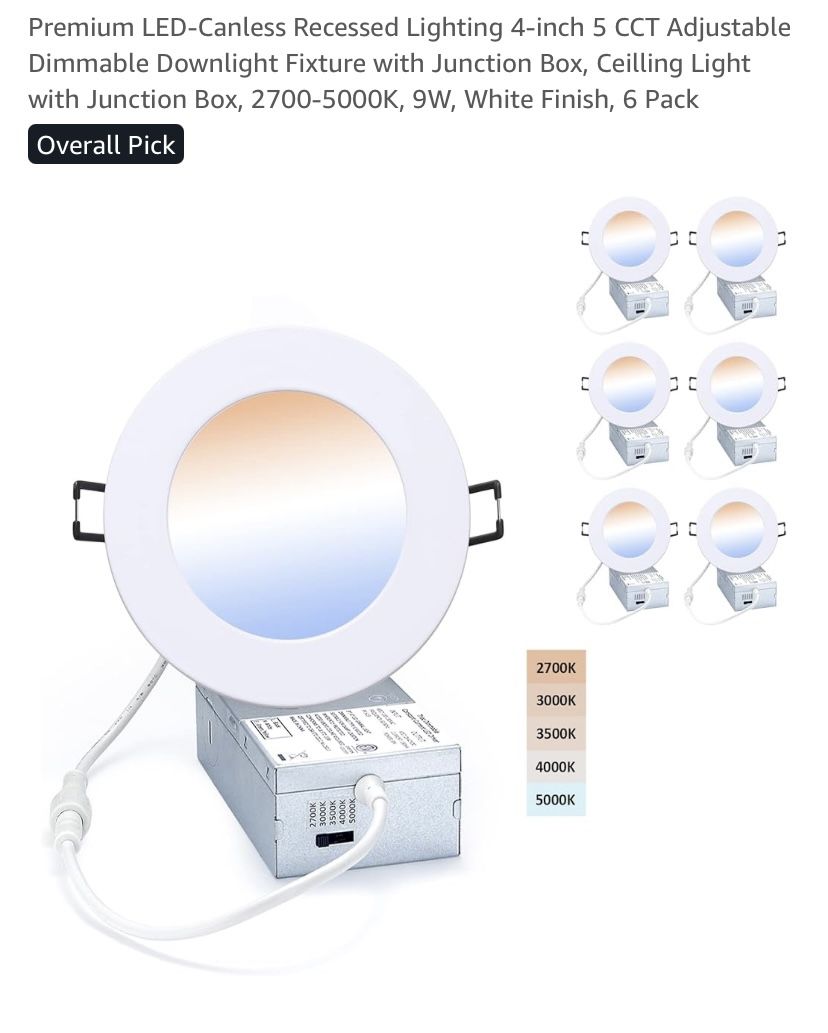 New Led Recessed Lights