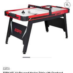 60 In ESPN Powered Air Hockey Table