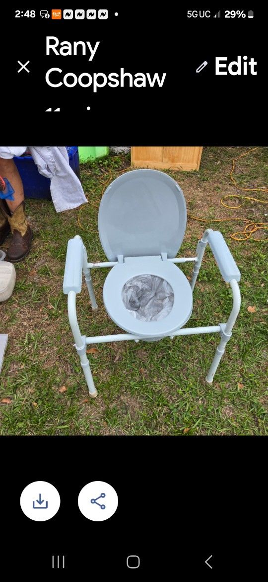 Ex.-large Potty Chair 