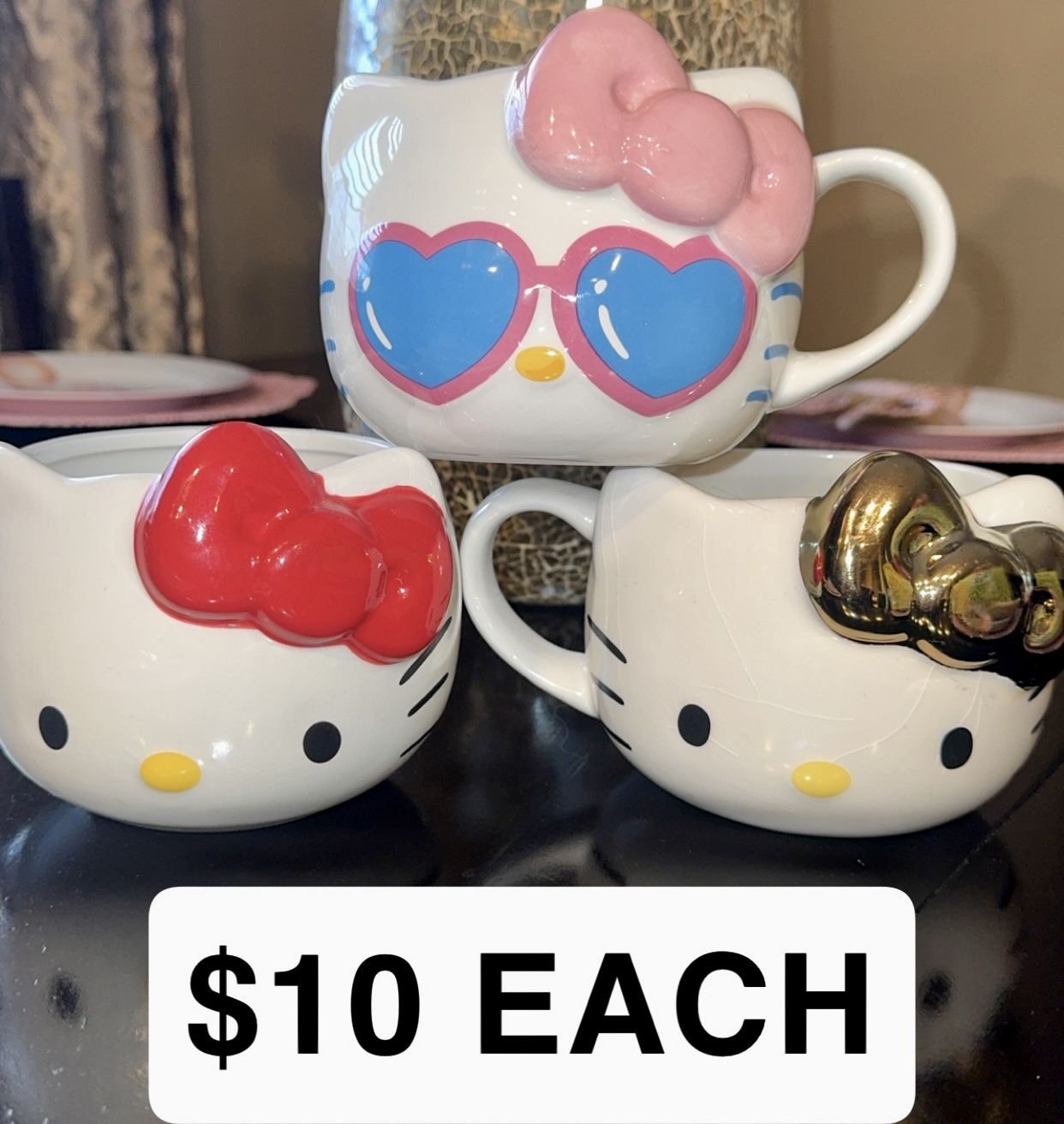 New Hello Kitty mugs