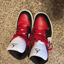 Jordan 1 Mid Alternate Bred Toe