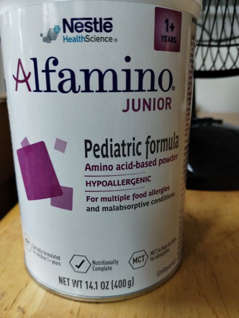 Baby Formula, Alfamino Junior, Pediatric Formula 