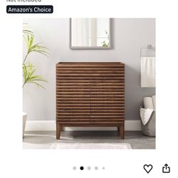 Modway Render 30" Bathroom Vanity in Walnut - Sink Basin Not Included