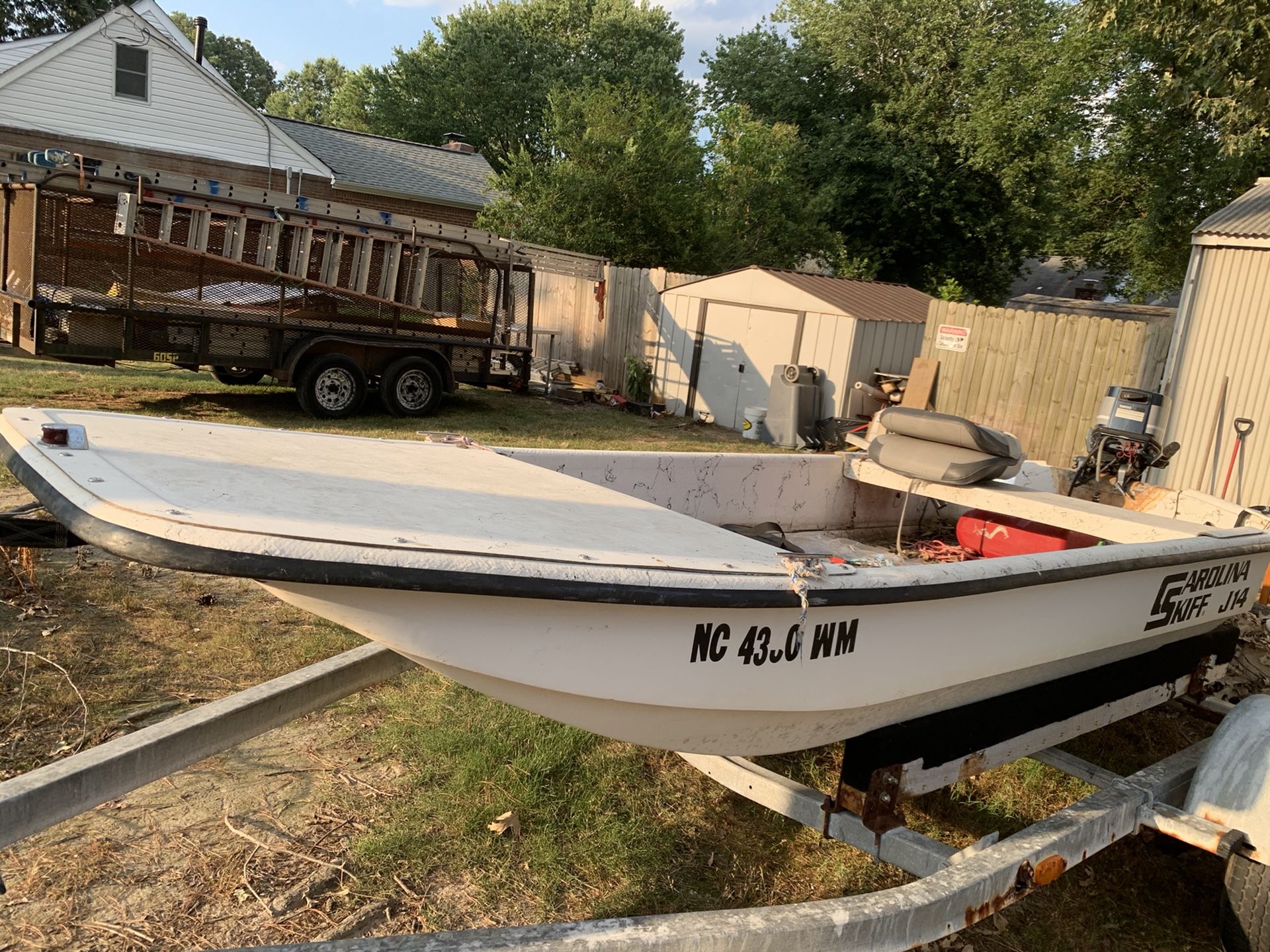 14’ Carolina Skiff for Sale in Virginia Beach, VA OfferUp