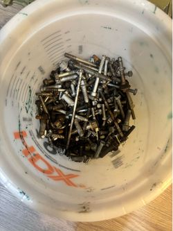 Mix bucket of Honda bolts