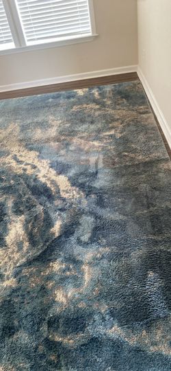 Blue/Gray Abstract Area Rug