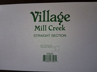 Department 56 mill creek straight section # 52633