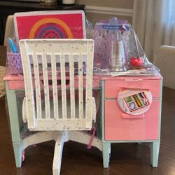 Our generation doll Desk and Chair Playset