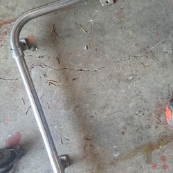 Chrome Foot Rest and/or Cooler Restraint (Boat)