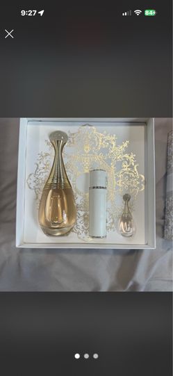 Christhian Dior J’Adore perfume 3 piece gift set brand new