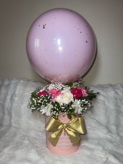 Floral Balloon Gift