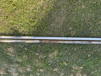 Weight Lift Bar Has Grips And Threaded Ends
