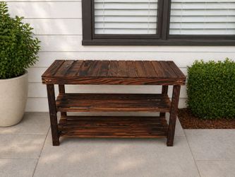 Shoe shelf (27"L x11"D x18" H)