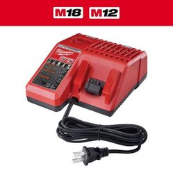 Milwaukee M12 and M18 12-Volt/18-Volt Lithium-Ion Multi-Voltage Battery Charger