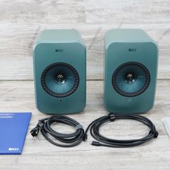 KEF LSX II LT - Wireless Hi-Fi Speakers – Audiophile-Grade, Streaming-Ready, Pure High Quality Audio (NEW)