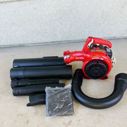 Homelite Handheld Leaf Blower Mulcher Vacuum Gas 26cc 150 MPH 2 Cycle 3-in-1 