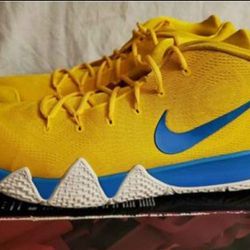 Nike Kyrie 4 Kix (Amarillo Yellow Blue) Bv0425-700 Size 18 For Sale In  Antioch, Il - Offerup