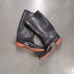 Boots Men 11 Rubber Work/Beach/Clam Steel Shank