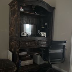 Armoire Desk Margarita Bar
