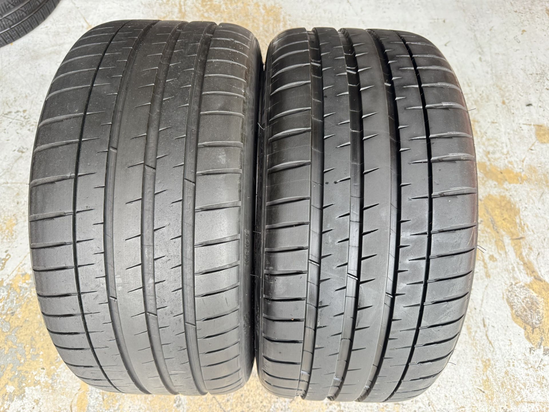 Two Premium Tires 275/35/19 Michelin Pilot Sport 4S Like New With 90-100% Left Amazing Pair 
