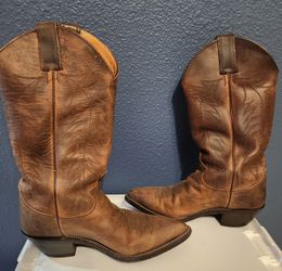 Womens Leather Justin Boots