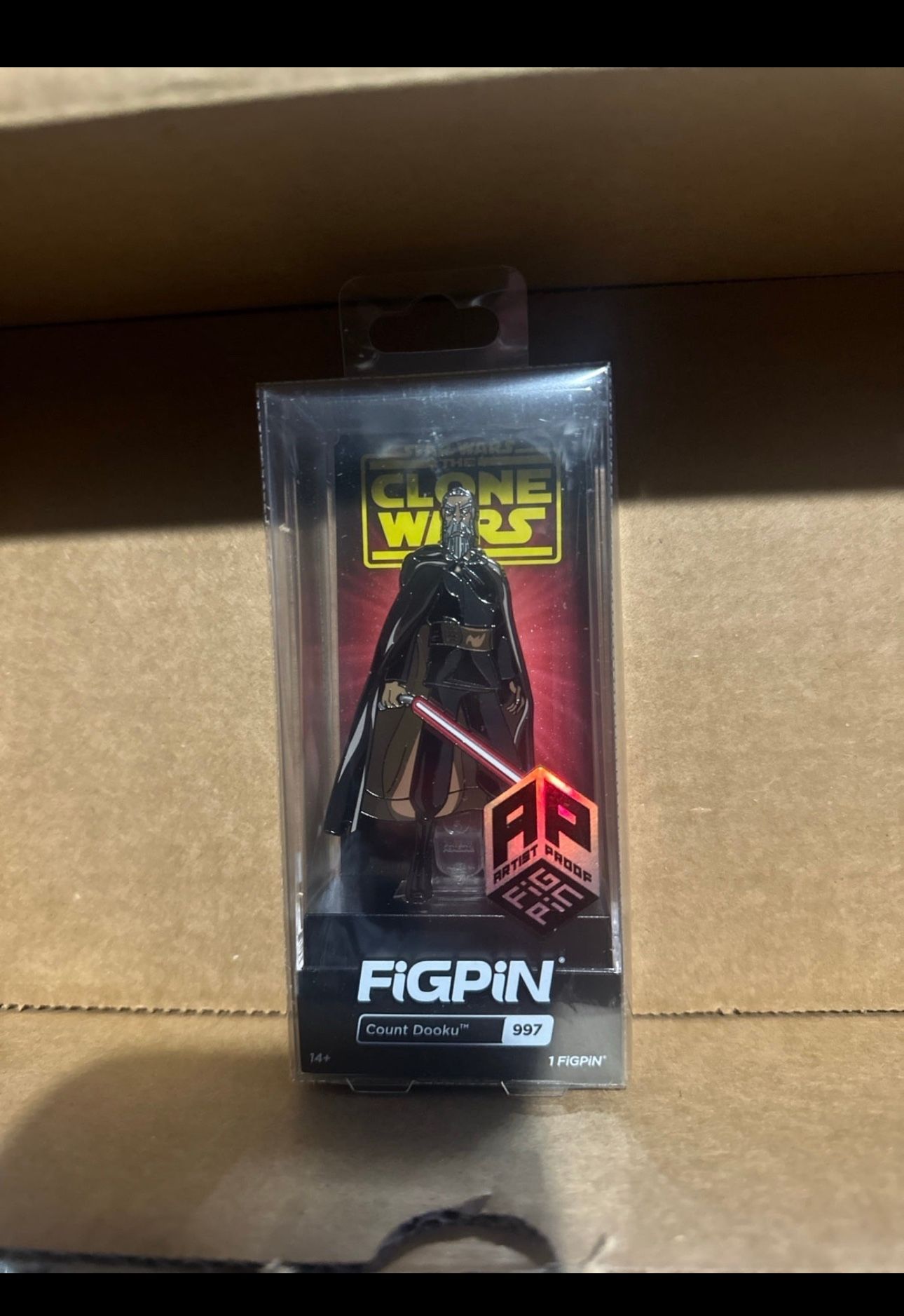 Star Wars AP Count Dooku FiGPiN
