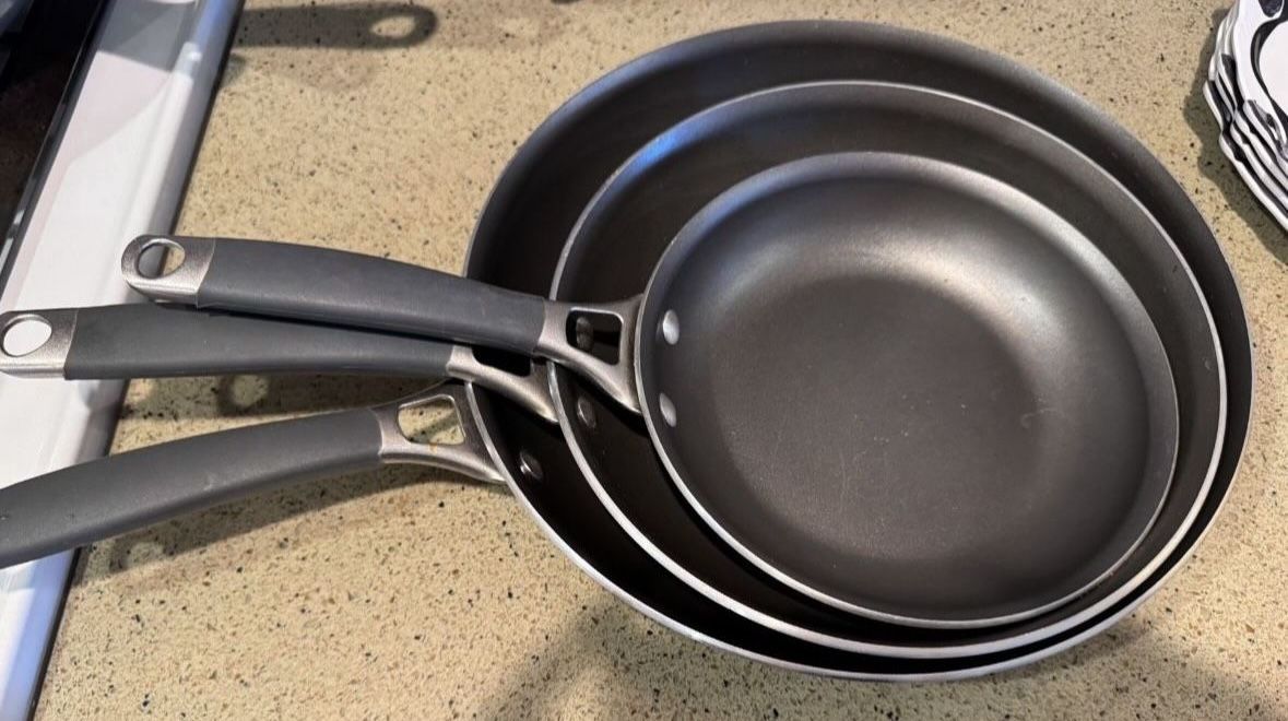 Price Drop Now $25 For All 3 Nonstick Pans!!