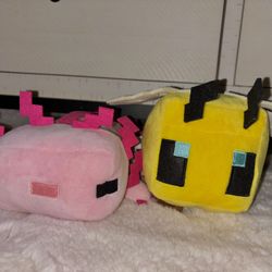 $5 Minecraft Plushies New
