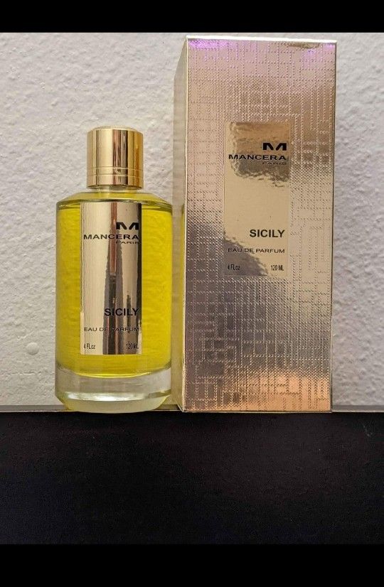 Mancera Sicily 120ml unisex perfume fragrance, used once
