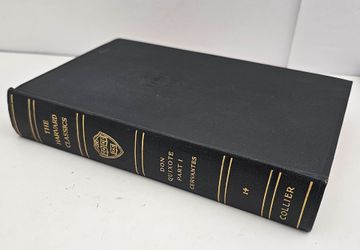 1909 Don Quixote Part One Cervantes Harvard Classics Fabrikoid Edition Collier Rare