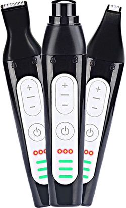 3 in1 Dog Nail Grinder, 3-Speed Electric Nail Trimmer, for Cats, Large, Medium & Small Dogs, Painless & Quiet Pet Nail Clipper Paw Grooming Tool