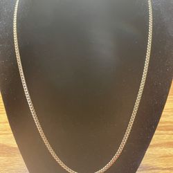 14k 3mm 20” SOLID Miami Cuban Link Chain.  16.7grams