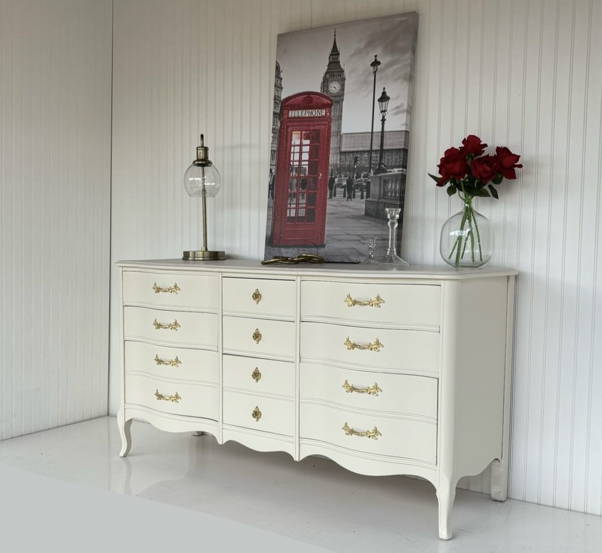 French Provincial Dresser - Bedroom Set - Dresser - Credenza - TV Stand