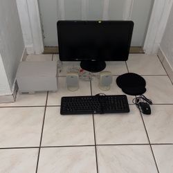Computer Equipment Monitor Keyboard Speakers $50