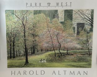 Harold Altman Lithograph 