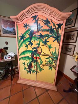 Hand Painted Dresser