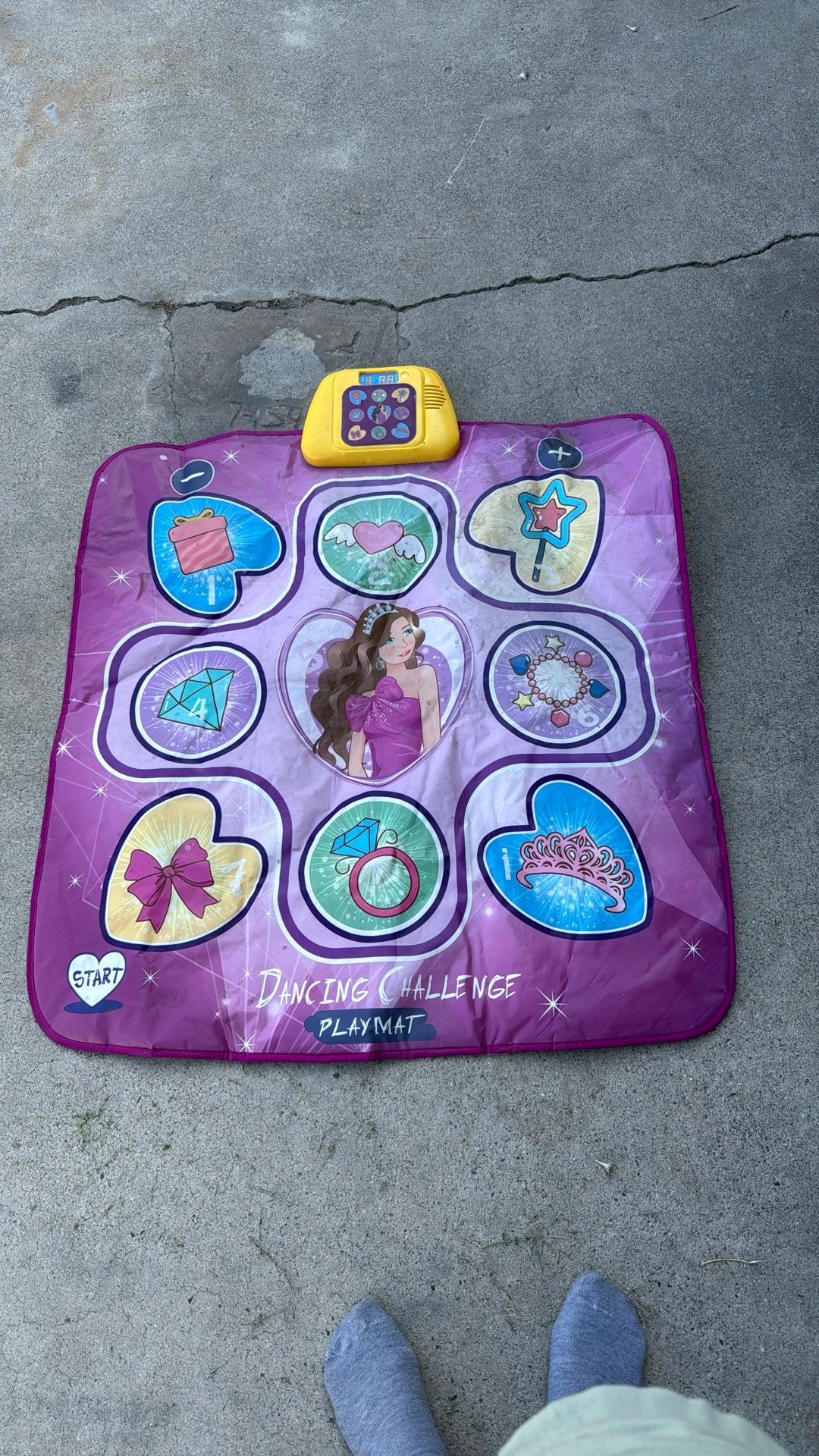 Kids Princess Dance Pad Toy