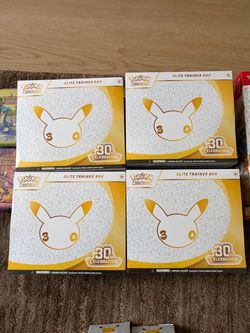 Pokémon 30th Celebration Elite Trainer Box (x4)