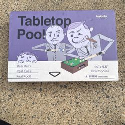 Tabletop Pool