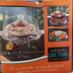  Plastic Plater & Cake Dome