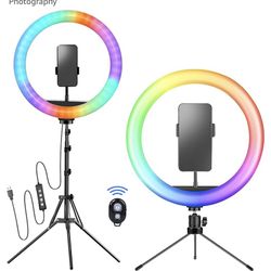 10'' Ring Light with Stand and Phone Holder from YENDILI
