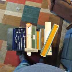 Vintage Drafting Tools By K+EL