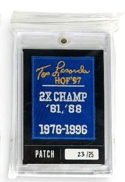 Custom Lids x Ebbets Field Tommy Lasorda Patch Card — Fanatics Fest 2026 (#/25)