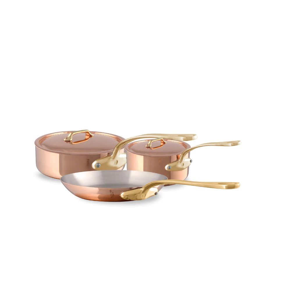 BRAND NEW COPPER POT PAN SET WILLIAM SONOMA