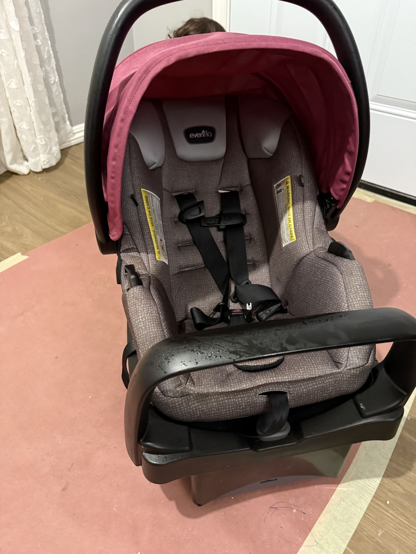 Infant car seat With base