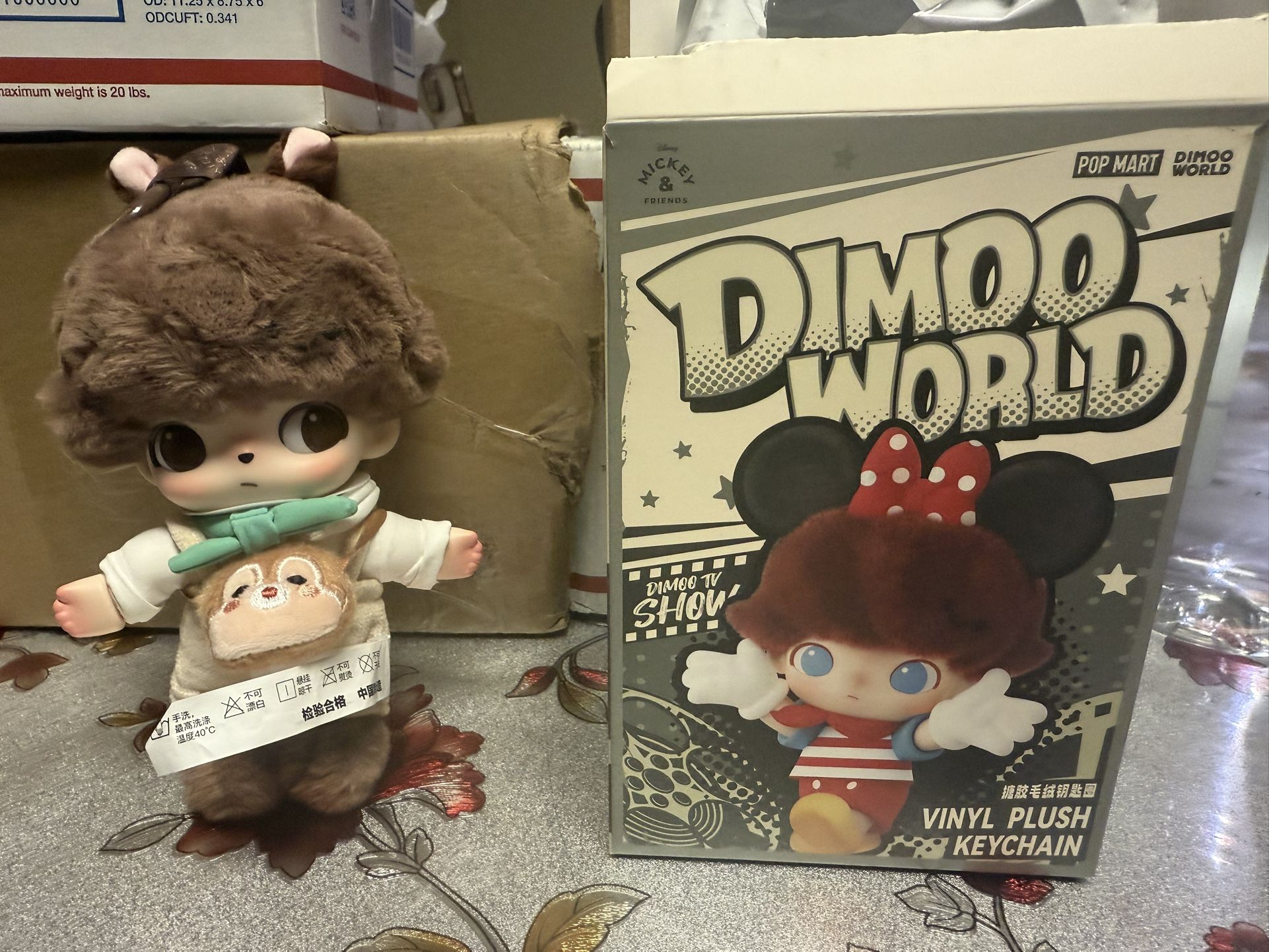 DIMOO WORLD × DISNEY Series-Vinyl Plush Keychain Confirmed Bix
