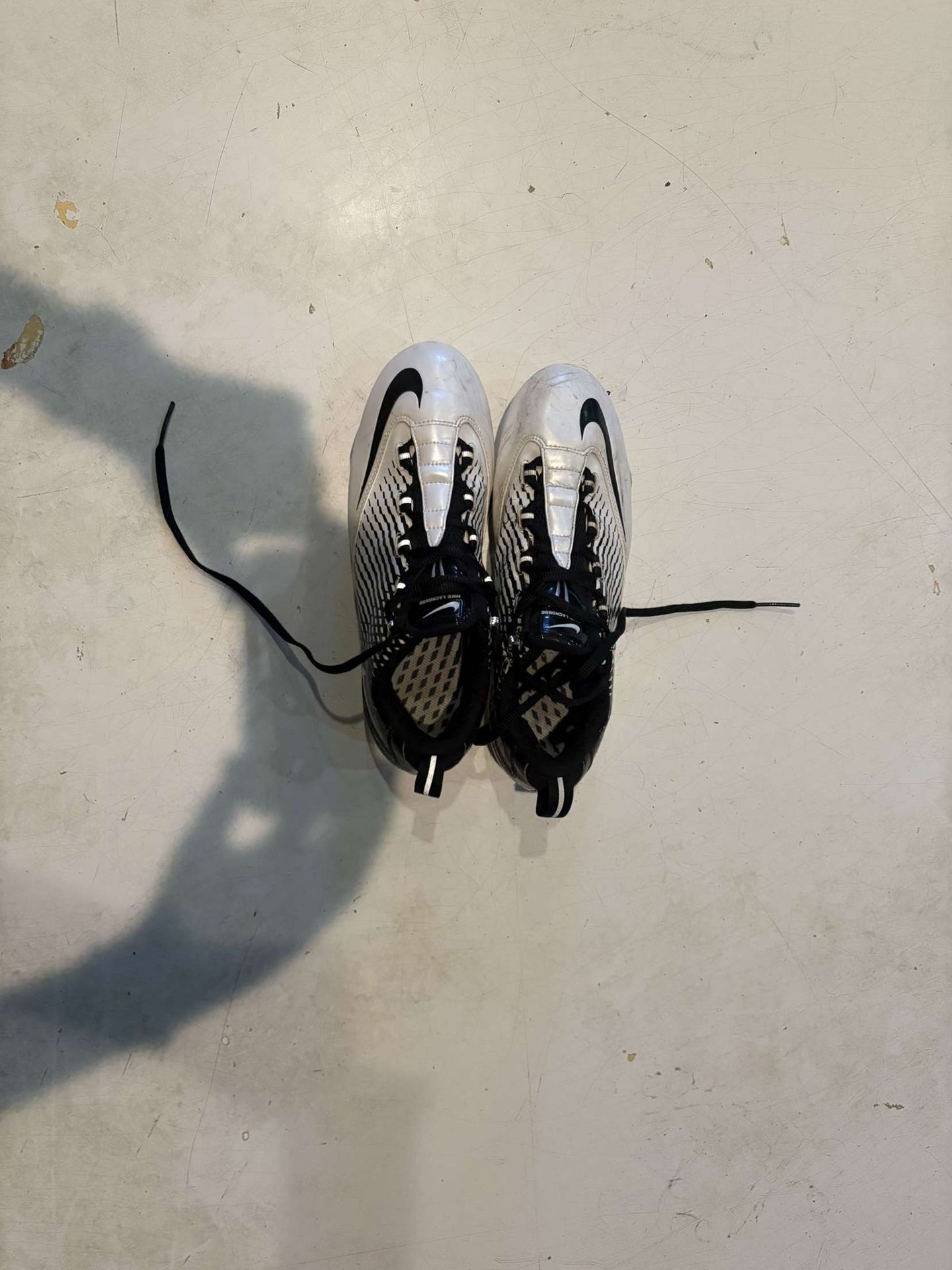 Nike Lacrosse Cleats Carbon Insole Size 9.5Us